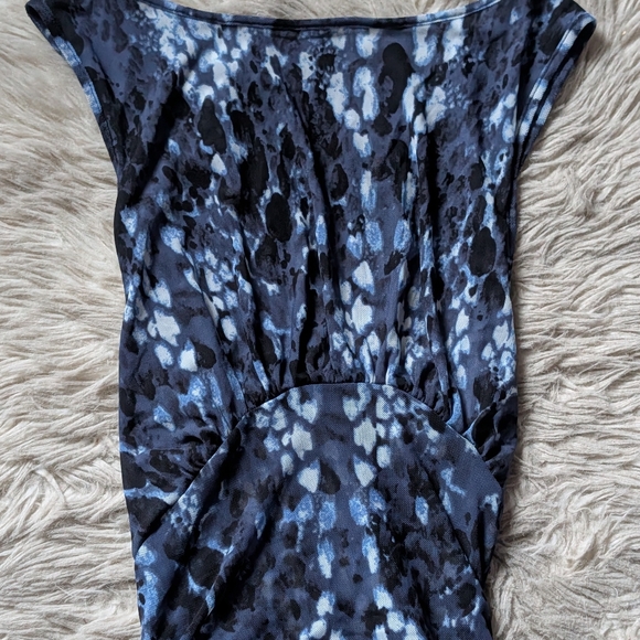 EUC Free People Take Me Away Midi Dress in Night Combo - Picture 5 of 15